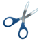 Scissors emoji on Emojidex
